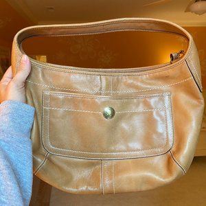 Coach Ergo Tan Leather Hobo Bag ☼